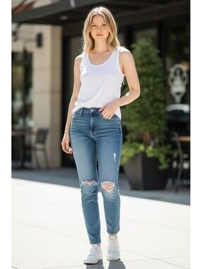 Good American Womens Jeans, Good Legs, Skinny, Tummy Tech, Sz 14 L29, New $149